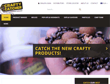 Tablet Screenshot of craftycatcher.com